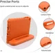Samsung Galaxy Tab A7 (2020 / 2022) Kinder Tablethoes Handvat Oranje afbeelding 5