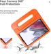 Samsung Galaxy Tab A7 (2020 / 2022) Kinder Tablethoes Handvat Oranje afbeelding 6