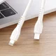 Dux Ducis 20W USB-C naar Apple Lightning Oplaad Kabel 1 Meter Wit afbeelding 2