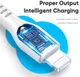 Dux Ducis 20W USB-C naar Apple Lightning Oplaad Kabel 1 Meter Wit afbeelding 8