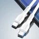 Dux Ducis 60W USB-C naar USB-C Fast Charge Oplaad Kabel 1 Meter Wit afbeelding 3