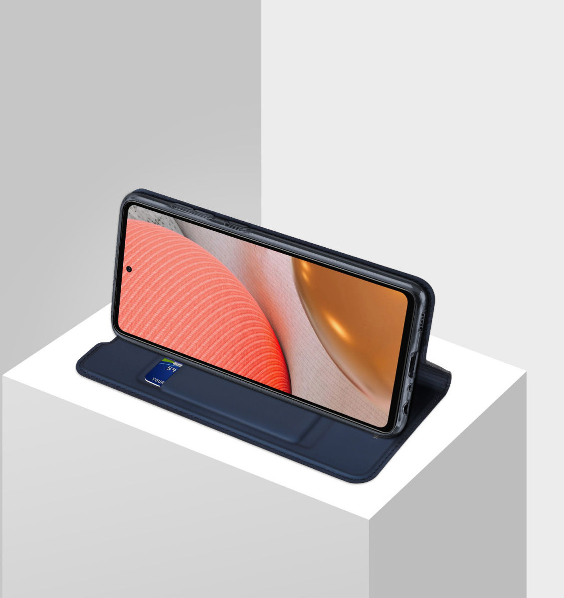 Dux Ducis Skin Pro Series Samsung Galaxy A72 Hoesje Book Case Blauw afbeelding 11