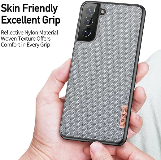 Dux Ducis Fino Series Samsung Galaxy S21 Hoesje Back Cover Blauw afbeelding 6