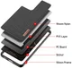 Dux Ducis Fino Series Samsung Galaxy S21 Ultra Hoesje Back Cover Zwart afbeelding 4