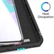Dux Ducis Skin X Series Samsung Galaxy A52(S) Hoesje Book Case Zwart afbeelding 8