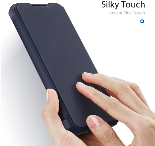 Dux Ducis Skin X Series Samsung Galaxy A72 Hoesje Book Case Blauw afbeelding 4