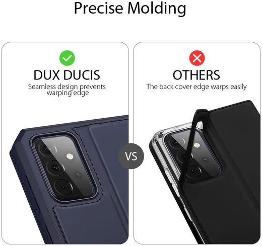 Dux Ducis Skin X Series Samsung Galaxy A72 Hoesje Book Case Blauw afbeelding 9