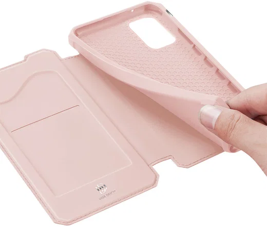 Dux Ducis Skin X Series Samsung Galaxy A72 Hoesje Book Case Roze afbeelding 3
