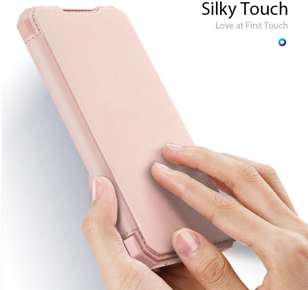 Dux Ducis Skin X Series Samsung Galaxy A72 Hoesje Book Case Roze afbeelding 4