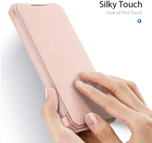 Dux Ducis Skin X Series Samsung Galaxy A72 Hoesje Book Case Roze afbeelding 4