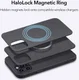 ESR Cloud Apple iPhone 12 Pro Max Hoesje voor MagSafe / HaloLock Zwart afbeelding 5