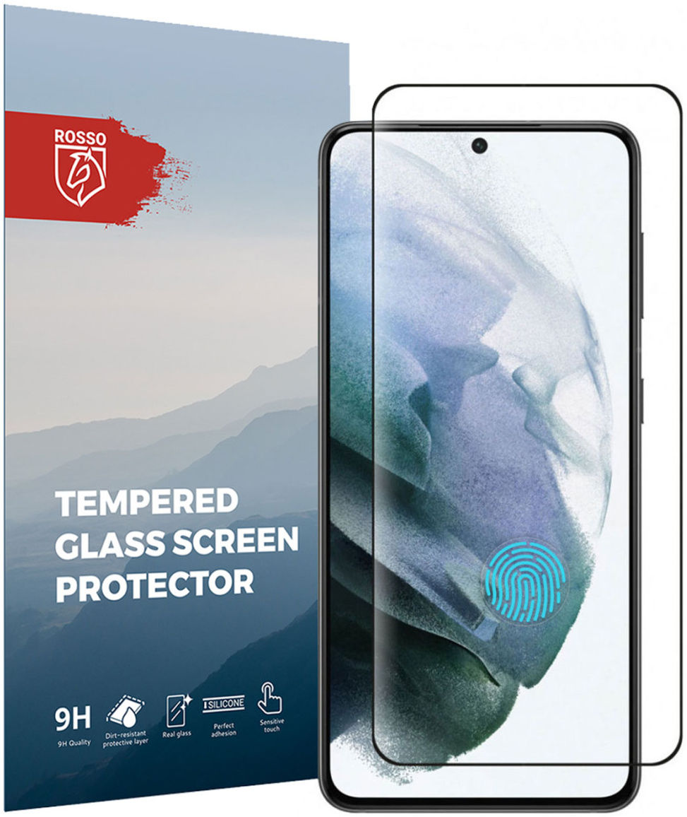 Rosso Samsung Galaxy S21 9H Tempered Glass Screen Protector afbeelding 1