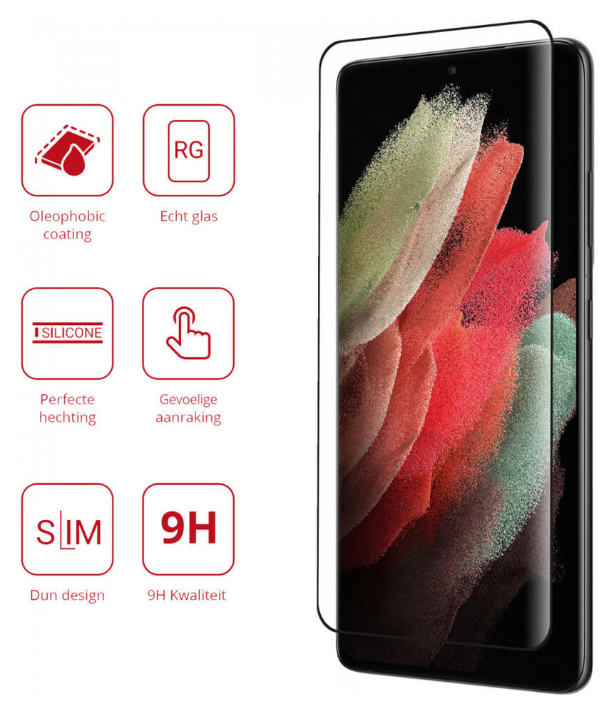 Rosso Samsung Galaxy S21 Ultra 9H Tempered Glass Screen Protector afbeelding 3