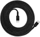 USB-C naar USB-C Kabel Gevlochten PD Fast Charge Zwart 1.5 Meter afbeelding 2