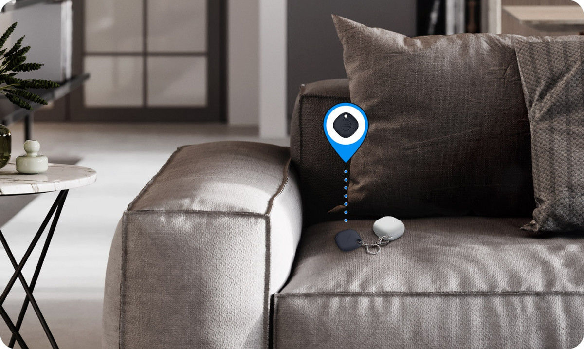 Originele Samsung Galaxy SmartTag Bluetooth Tracker Beige afbeelding 9