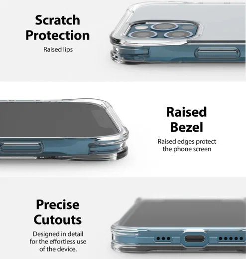 Ringke Fusion Plus Apple iPhone 12 / 12 Pro Hoesje Matte Transparant afbeelding 11