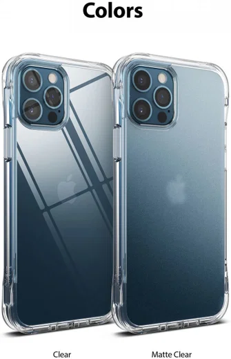 Ringke Fusion Plus Apple iPhone 12 / 12 Pro Hoesje Matte Transparant afbeelding 14