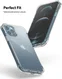 Ringke Fusion Plus Apple iPhone 12 / 12 Pro Hoesje Matte Transparant afbeelding 4