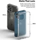 Ringke Fusion Plus Apple iPhone 12 / 12 Pro Hoesje Matte Transparant afbeelding 9