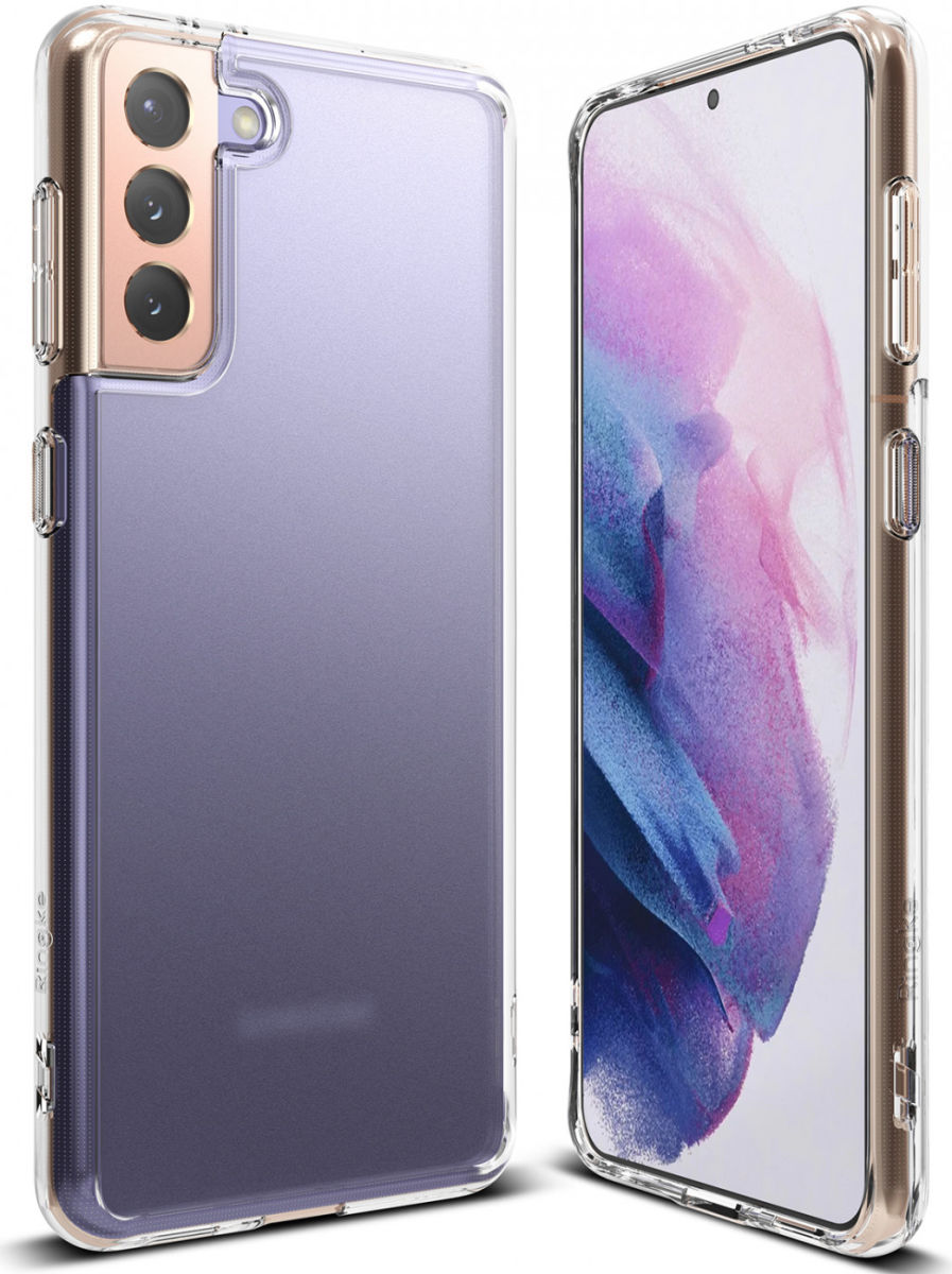 Ringke Fusion Samsung Galaxy S21 Plus Hoesje Matte Transparant afbeelding 1