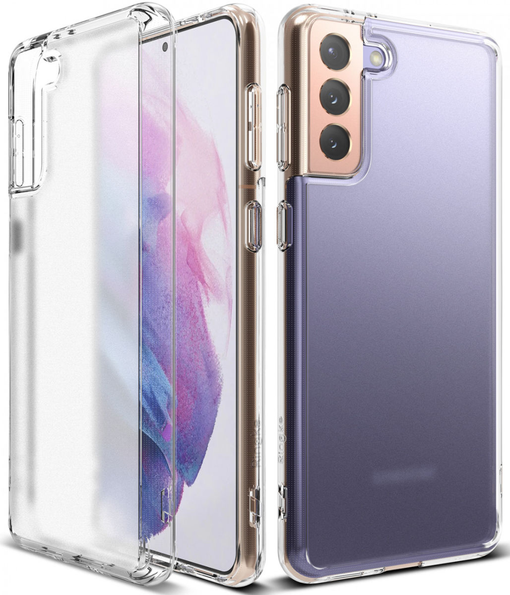 Ringke Fusion Samsung Galaxy S21 Plus Hoesje Matte Transparant afbeelding 10