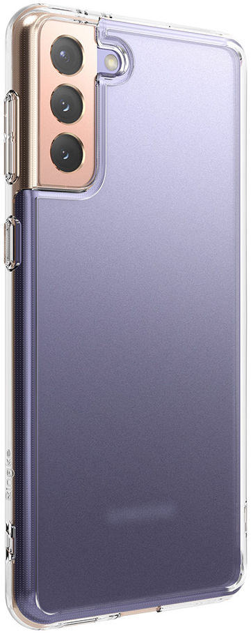 Ringke Fusion Samsung Galaxy S21 Plus Hoesje Matte Transparant afbeelding 2