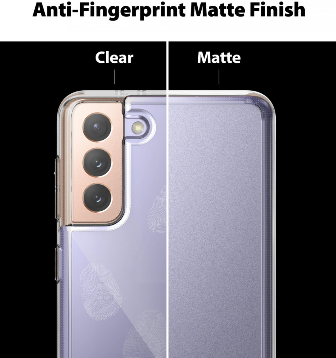 Ringke Fusion Samsung Galaxy S21 Plus Hoesje Matte Transparant afbeelding 5