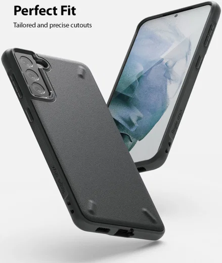 Ringke Onyx Samsung Galaxy S21 Plus Hoesje Flexibel TPU Grijs afbeelding 3