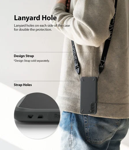 Ringke Onyx Samsung Galaxy S21 Plus Hoesje Flexibel TPU Grijs afbeelding 7