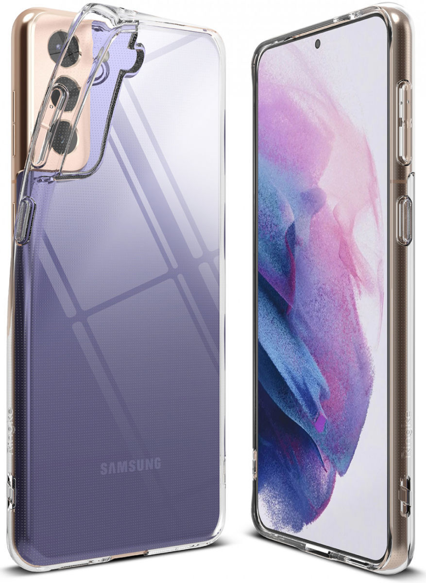 Ringke Air Samsung Galaxy S21 Plus Hoesje Flexibel TPU Transparant afbeelding 1