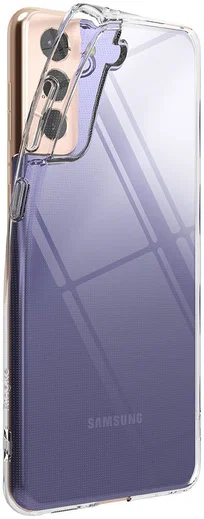 Ringke Air Samsung Galaxy S21 Plus Hoesje Flexibel TPU Transparant afbeelding 2