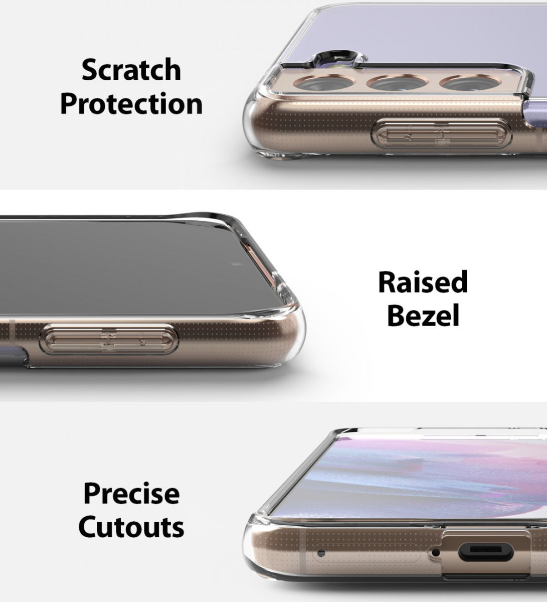 Ringke Air Samsung Galaxy S21 Plus Hoesje Flexibel TPU Transparant afbeelding 7