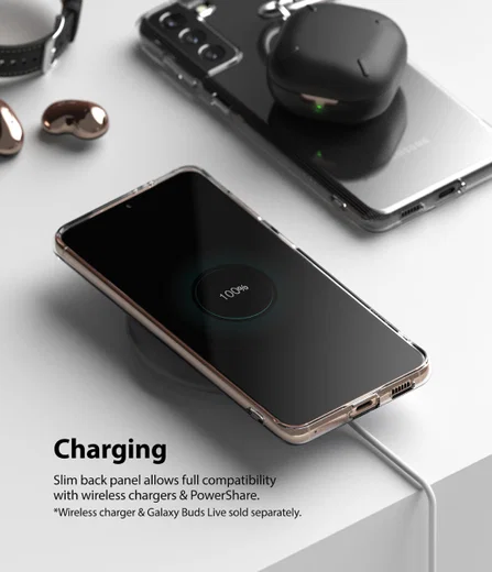 Ringke Air Samsung Galaxy S21 Plus Hoesje Flexibel TPU Transparant afbeelding 9