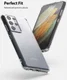 Ringke Fusion Samsung Galaxy S21 Ultra Hoesje Matte Transparant afbeelding 3