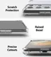 Ringke Fusion Samsung Galaxy S21 Ultra Hoesje Matte Transparant afbeelding 7