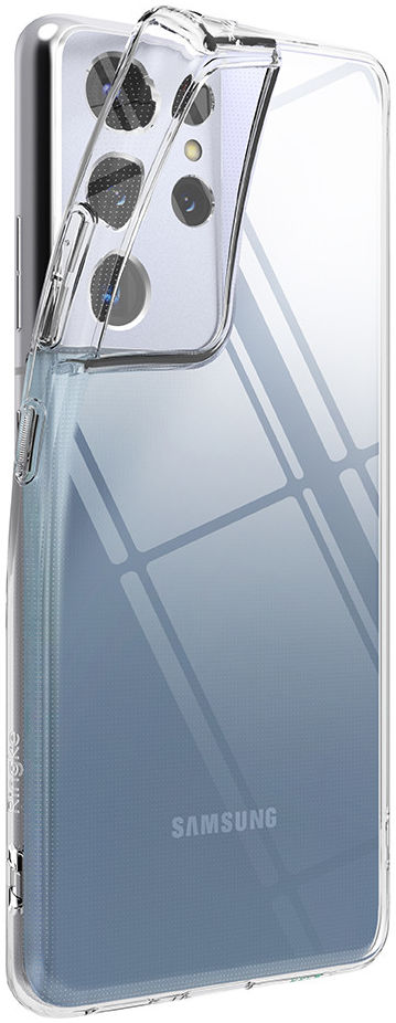 Ringke Air Samsung Galaxy S21 Ultra Hoesje Flexibel TPU Transparant afbeelding 2