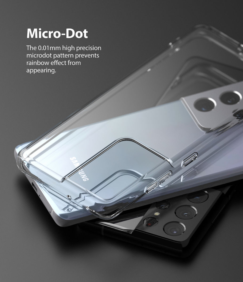 Ringke Air Samsung Galaxy S21 Ultra Hoesje Flexibel TPU Transparant afbeelding 5
