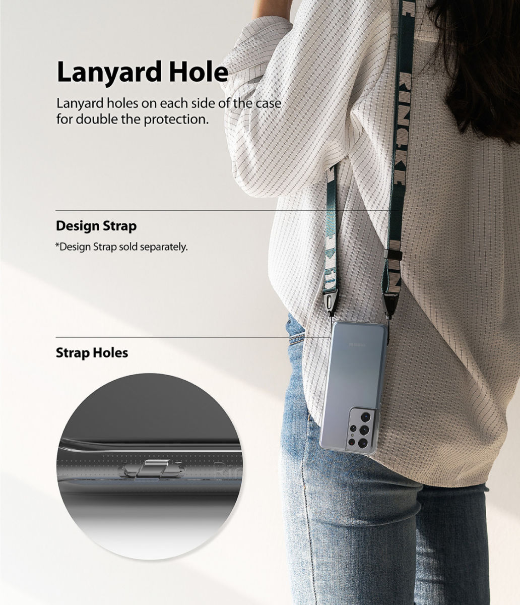 Ringke Air Samsung Galaxy S21 Ultra Hoesje Flexibel TPU Transparant afbeelding 6