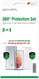 4smarts 360° Premium Protection Set Samsung Galaxy S21 Zwart afbeelding 7