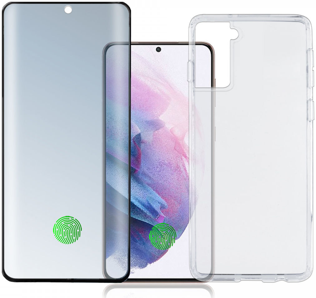 4smarts 360° Premium Protection Set Samsung Galaxy S21 Plus Zwart afbeelding 1