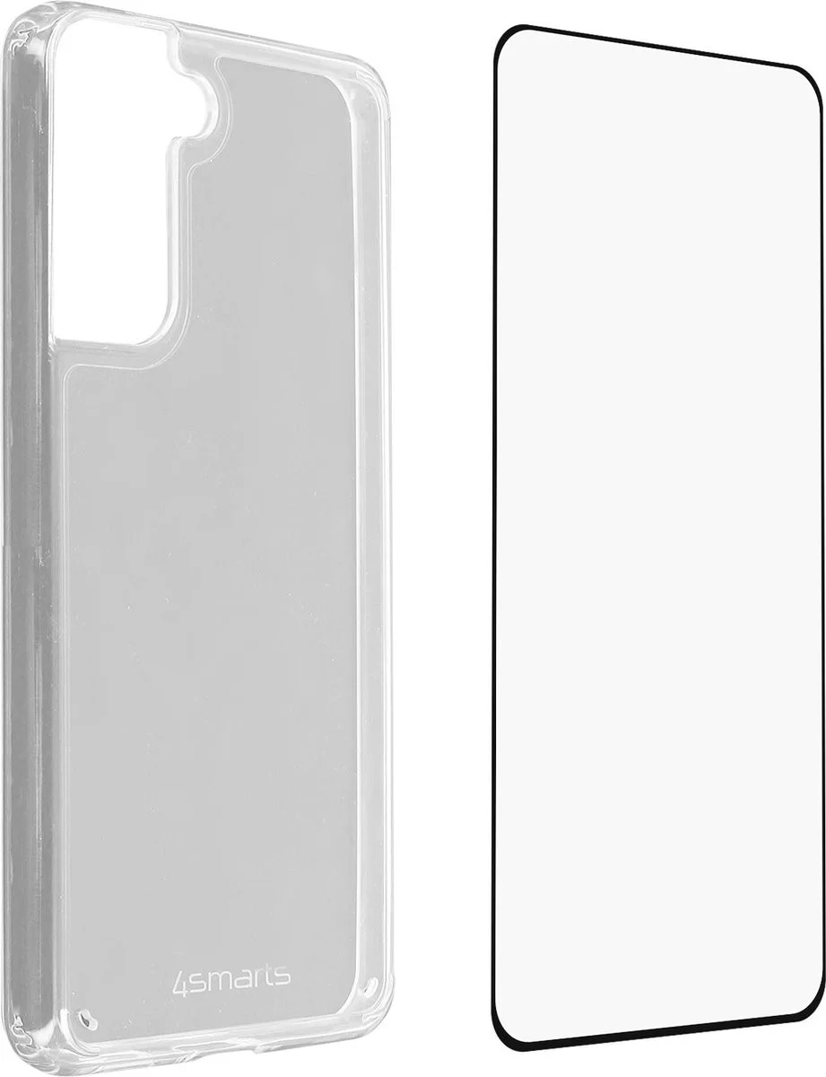 4smarts 360° Premium Protection Set Samsung Galaxy S21 Plus Zwart afbeelding 2