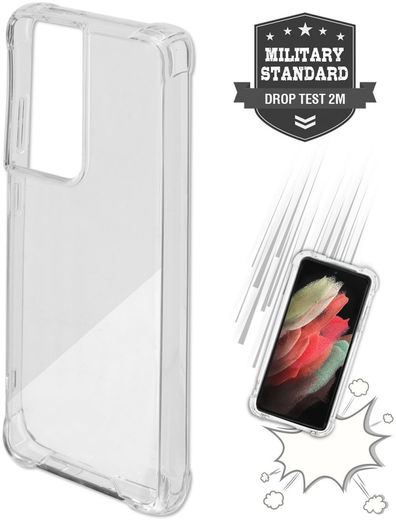 4smarts Ibiza Samsung Galaxy S21 Ultra Hoesje Back Cover Transparant afbeelding 3