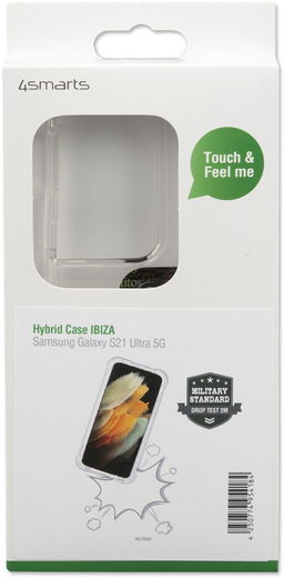 4smarts Ibiza Samsung Galaxy S21 Ultra Hoesje Back Cover Transparant afbeelding 11