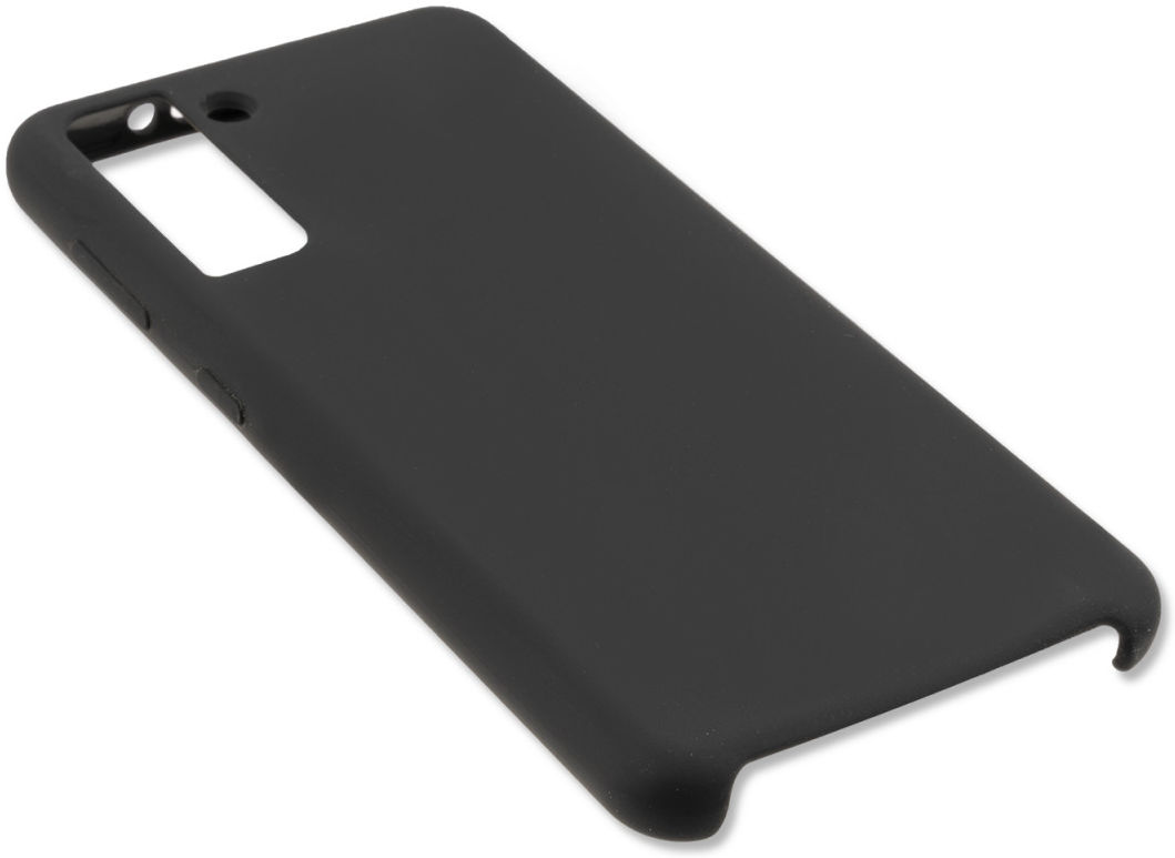 4smarts CUPERTINO Samsung Galaxy S21 Plus Hoesje Siliconen Zwart afbeelding 5