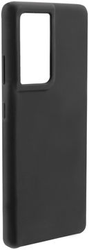 4smarts CUPERTINO Samsung Galaxy S21 Ultra Hoesje Siliconen Zwart