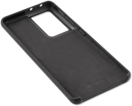 4smarts CUPERTINO Samsung Galaxy S21 Ultra Hoesje Siliconen Zwart afbeelding 4