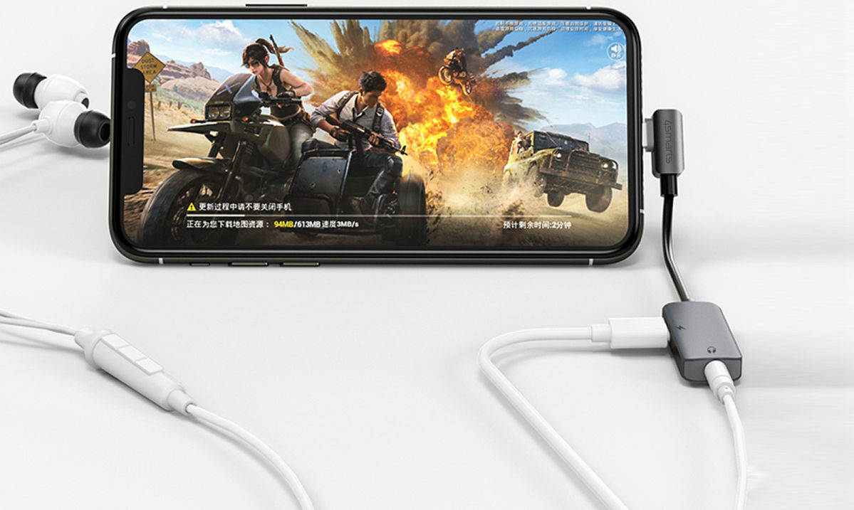 4smarts Active Audio USB-C naar USB-C en 3.5mm Aux Audio Splitter afbeelding 5