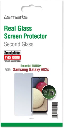 4smarts Second Glass Essential Samsung Galaxy A02s 9H Screen Protector afbeelding 2