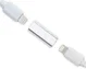 4smarts Lightning Naar Lightning Adapter voor Apple Pencil Zilver afbeelding 1