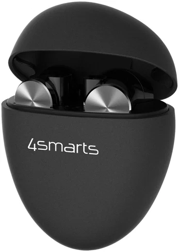 4smarts TWS Bluetooth In-Ear Draadloze Oordopjes Zwart afbeelding 2